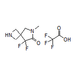 8,8-Difluoro-6-methyl-2,6-diazaspiro[3.4]octan-7-one Trifluoroacetate