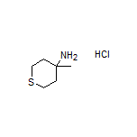 4-Methyltetrahydro-2H-thiopyran-4-amine Hydrochloride