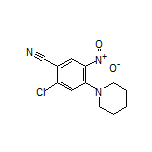 2-Chloro-5-nitro-4-(1-piperidyl)benzonitrile