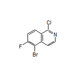 5-Bromo-1-chloro-6-fluoroisoquinoline