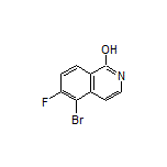 5-Bromo-6-fluoroisoquinolin-1-ol