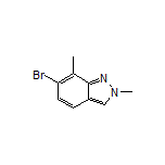 6-Bromo-2,7-dimethyl-2H-indazole