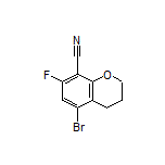 5-Bromo-7-fluorochroman-8-carbonitrile