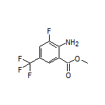 Methyl 2-Amino-3-fluoro-5-(trifluoromethyl)benzoate