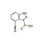 4-Cyanoindazole-3-carboxylic Acid