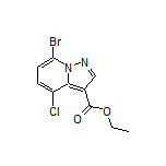 Ethyl 7-Bromo-4-chloropyrazolo[1,5-a]pyridine-3-carboxylate