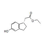 Ethyl (S)-5-Hydroxyindane-1-acetate