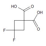 3,3-Difluorocyclobutane-1,1-dicarboxylic Acid