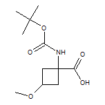 1-(Boc-amino)-3-methoxycyclobutanecarboxylic Acid