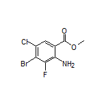 Methyl 2-Amino-4-bromo-5-chloro-3-fluorobenzoate