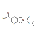 6-Boc-6,7-dihydro-5H-pyrrolo[3,4-b]pyridine-3-carboxylic Acid