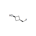 cis-3-(Fluoromethyl)cyclobutanol