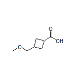 3-(Methoxymethyl)cyclobutanecarboxylic Acid