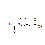 1-Boc-5-methylpiperidine-3-acetic Acid