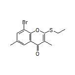 8-Bromo-2-(ethylthio)-3,6-dimethyl-4H-chromen-4-one