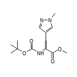 Methyl 2-(Boc-amino)-3-(1-methyl-4-pyrazolyl)acrylate