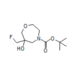 4-Boc-6-(fluoromethyl)-6-hydroxy-1,4-oxazepane