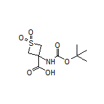 3-(Boc-amino)thietane-3-carboxylic Acid 1,1-Dioxide