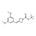 1-Boc-3-(3,5-dimethoxybenzylidene)azetidine