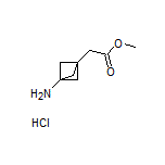 Methyl 2-(3-Aminobicyclo[1.1.1]pentan-1-yl)acetate Hydrochloride