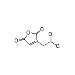 2-(2,5-Dioxo-2,5-dihydro-3-furyl)acetyl Chloride