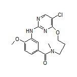 15-Chloro-4-methoxy-9-methyl-13-oxa-2,9,17,18-tetraazatricyclo[12.3.1.1(3,7)]nonadeca-1(18),3(19),4,6,14,16-hexaen-8-one