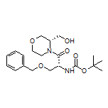 (R)-3-(Benzyloxy)-2-(Boc-amino)-1-[(S)-3-(hydroxymethyl)morpholino]-1-propanone