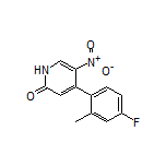 4-(4-Fluoro-2-methylphenyl)-5-nitropyridin-2(1H)-one