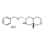(7S,9aS)-7-[(Benzyloxy)methyl]octahydropyrazino[2,1-c][1,4]oxazine Hydrochloride
