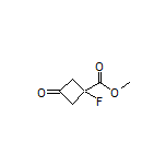 Methyl 1-Fluoro-3-oxocyclobutanecarboxylate