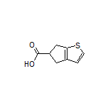 5,6-Dihydro-4H-cyclopenta[b]thiophene-5-carboxylic Acid