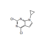 2,4-Dichloro-7-cyclopropyl-7H-pyrrolo[2,3-d]pyrimidine