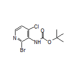 2-Bromo-4-chloro-N-Boc-pyridin-3-amine