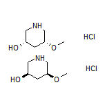 rac-(3S,5R)-5-Methoxypiperidin-3-ol Hydrochloride