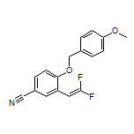 3-(2,2-Difluorovinyl)-4-[(4-methoxybenzyl)oxy]benzonitrile