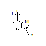 7-(Trifluoromethyl)-1H-indole-3-carbaldehyde