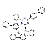 11-(3-Biphenylyl)-12-[4-(4-biphenylyl)-6-phenyl-1,3,5-triazin-2-yl]-11,12-dihydroindolo[2,3-a]carbazole