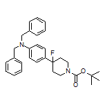 N,N-Dibenzyl-4-(1-Boc-4-fluoro-4-piperidyl)aniline