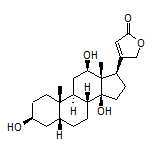 4-[(3S,5R,8R,9S,10S,12R,13S,14S,17R)-3,12,14-Trihydroxy-10,13-dimethylhexadecahydro-1H-cyclopenta[a]phenanthren-17-yl]furan-2(5H)-one