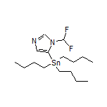 1-(Difluoromethyl)-5-(tributylstannyl)-1H-imidazole
