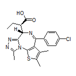(R)-2-[(S)-4-(4-Chlorophenyl)-2,3,9-trimethyl-6H-thieno[3,2-f][1,2,4]triazolo[4,3-a][1,4]diazepin-6-yl]butanoic Acid