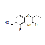 2-Ethyl-5-fluoro-6-(hydroxymethyl)-2H-benzo[b][1,4]oxazin-3(4H)-one