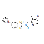 2-[[(4-Methoxy-3-methyl-2-pyridyl)methyl]sulfinyl]-6-(1-pyrrolyl)benzimidazole