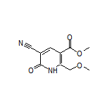 Methyl 5-Cyano-2-(methoxymethyl)-6-oxo-1,6-dihydropyridine-3-carboxylate