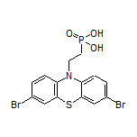 [2-(3,7-Dibromo-10H-phenothiazin-10-yl)ethyl]phosphonic Acid