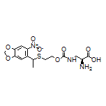 (2S)-2-Amino-3-[[[2-[[1-(6-nitrobenzo[d][1,3]dioxol-5-yl)ethyl]thio]ethoxy]carbonyl]amino]propanoic Acid