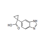 1-(6-Benzimidazolyl)cyclopropanecarboxylic Acid