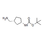 (1S,3R)-3-(Aminomethyl)-N-Boc-cyclopentanamine