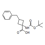 3-苄基-1-(Boc-氨基)环丁烷甲酸
