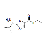 Ethyl (S)-2-(1-Amino-2-methylpropyl)thiazole-4-carboxylate